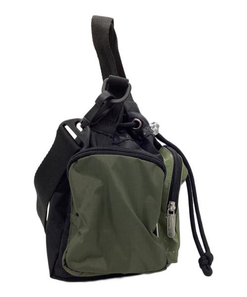 LeSportsac（レスポートサック）LESPORTSAC (レスポートサック) AMERI (アメリ) ショルダーバッグ ピンク×カーキの古着・服飾アイテム