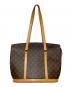 LOUIS VUITTON（ルイ ヴィトン）の古着「バビロン / モノグラム トートバッグ / ワンショルダーバッグ」｜ブラウン