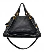 Chloeクロエ）の古着「パラティ / 2WAYハンドバッグ」｜ブラック