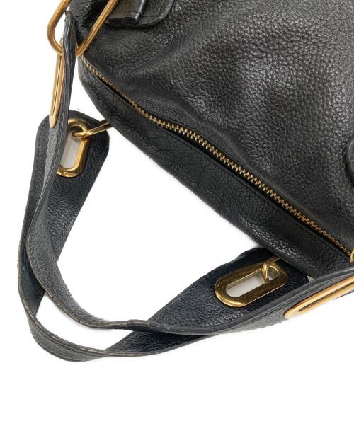 Chloe（クロエ）Chloe (クロエ) パラティ / 2WAYハンドバッグ ブラックの古着・服飾アイテム