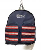 EASTPAK×WHITE MOUNTAINEERINGイーストパック×ホワイトマウンテ二アニング）の古着「REFLECTIVE TAPED DAYPACK」｜ネイビー
