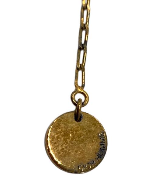 DIOR HOMME（ディオール オム）DIOR HOMME (ディオール オム) イーグルモチーフチェーンネックレス ゴールド(色)の古着・服飾アイテム