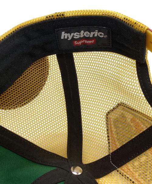 SUPREME（シュプリーム）SUPREME (シュプリーム) VANSON (バンソン) Hysteric Glamour (ヒステリックグラマー) 24AW Mesh Back 6-Panel メッシュバック6パネルキャップ/トラッカーハット グリーンの古着・服飾アイテム