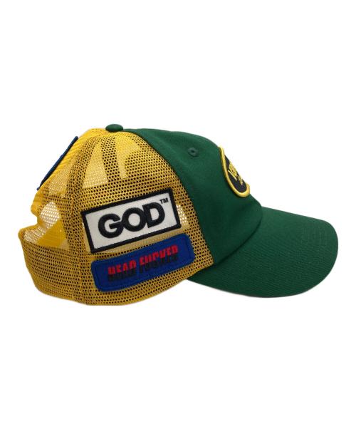 SUPREME（シュプリーム）SUPREME (シュプリーム) VANSON (バンソン) Hysteric Glamour (ヒステリックグラマー) 24AW Mesh Back 6-Panel メッシュバック6パネルキャップ/トラッカーハット グリーンの古着・服飾アイテム