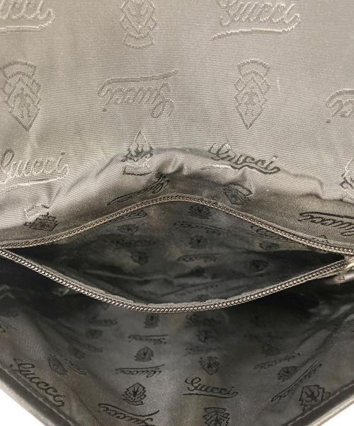 GUCCI（グッチ）GUCCI (グッチ) グッチシマ / ショルダーバッグ ブラックの古着・服飾アイテム