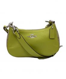 COACH（コーチ）の古着「ショルダーバッグ」｜グリーン