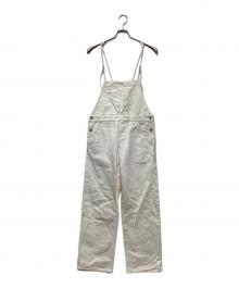 Whim Gazette（ウィムガゼット）の古着「カツラギオールインワン」｜ホワイト