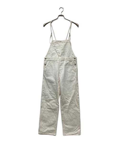 Whim Gazette（ウィムガゼット）Whim Gazette (ウィムガゼット) カツラギオールインワン ホワイト サイズ:FREEの古着・服飾アイテム
