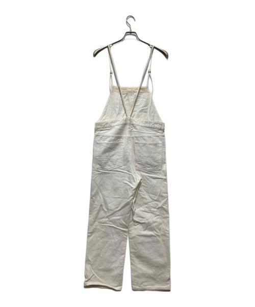 Whim Gazette（ウィムガゼット）Whim Gazette (ウィムガゼット) カツラギオールインワン ホワイト サイズ:FREEの古着・服飾アイテム