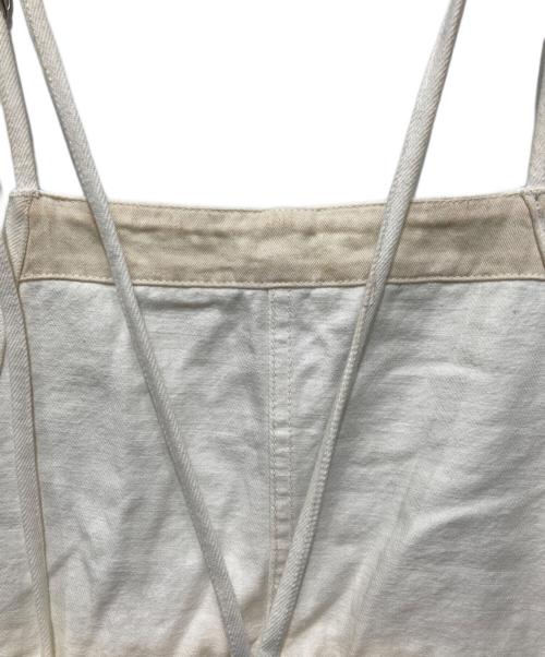 Whim Gazette（ウィムガゼット）Whim Gazette (ウィムガゼット) カツラギオールインワン ホワイト サイズ:FREEの古着・服飾アイテム