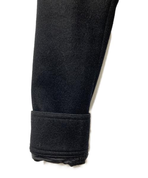 TOM FORD（トムフォード）TOM FORD (トムフォード) メルトンレザーパイピングジャケット ブラック サイズ:Lの古着・服飾アイテム