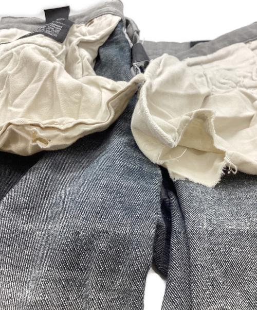 TOM FORD（トムフォード）TOM FORD (トムフォード) ダメージ加工デニムパンツ グレー サイズ:W32の古着・服飾アイテム