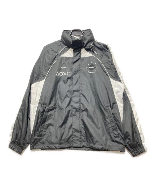 F.C.R.B.（エフシーレアルブリストル）F.C.R.B. (エフシーレアルブリストル) WARM UP JACKET / ウォーム アップ ジャケット  ブラック サイズ:Lの古着・服飾アイテム