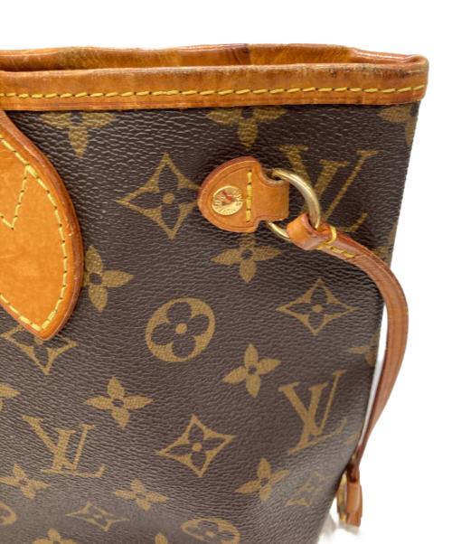 LOUIS VUITTON（ルイ ヴィトン）LOUIS VUITTON (ルイ ヴィトン) モノグラム ネヴァーフルPM トートバッグ ブラウンの古着・服飾アイテム