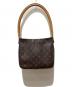 LOUIS VUITTON（ルイ ヴィトン）の古着「モノグラム ルーピングMM ショルダーバッグ」｜ブラウン