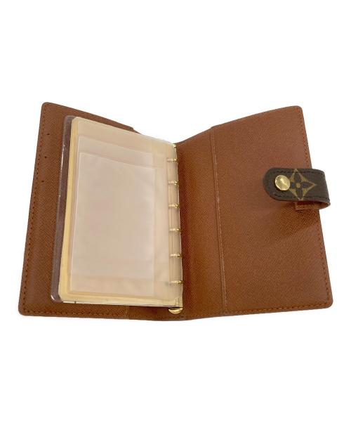 LOUIS VUITTON（ルイ ヴィトン）LOUIS VUITTON (ルイ ヴィトン) 手帳カバー / アジェンダPM ブラウン サイズ:実寸サイズをご参照ください。の古着・服飾アイテム