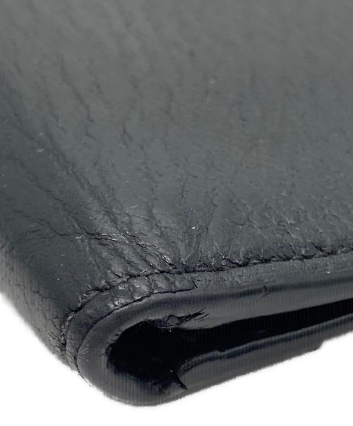 GUCCI（グッチ）GUCCI (グッチ) アニマリエレザー札入れ ブラックの古着・服飾アイテム