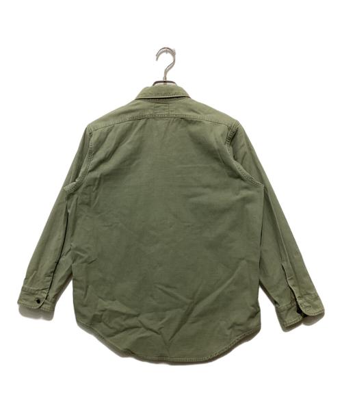 MADISON BLUE（マディソンブルー）MADISON BLUE (マディソンブルー) HAMPTON ハンプトン長袖シャツ カーキ サイズ:Sの古着・服飾アイテム