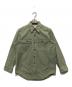 MADISON BLUE（マディソンブルー）の古着「HAMPTON ハンプトン長袖シャツ」｜カーキ