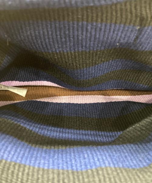 MARNI（マルニ）MARNI (マルニ) MARKET BOAT BAG ネイビー×ピンクの古着・服飾アイテム