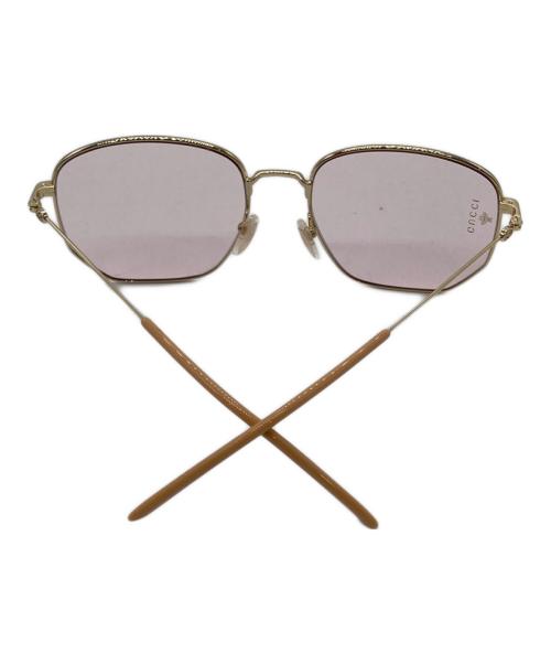 GUCCI（グッチ）GUCCI (グッチ) サングラス / カラーレンズ サングラス ピンク サイズ:56□18-140の古着・服飾アイテム