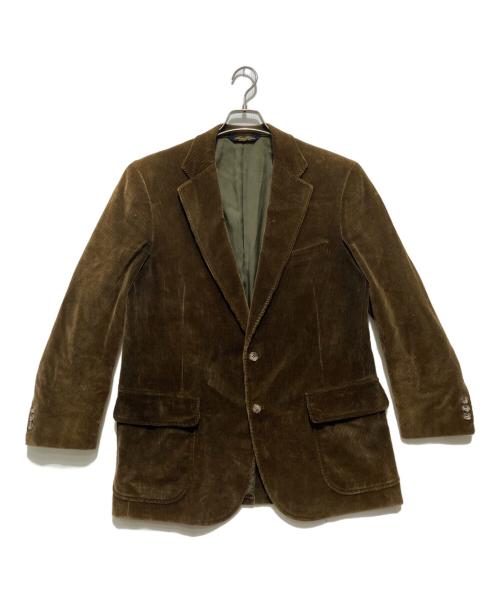 BROOKS BROTHERS（ブルックスブラザーズ）BROOKS BROTHERS (ブルックスブラザーズ) コーデュロイ2Bジャケット ブラウン サイズ:AB5の古着・服飾アイテム
