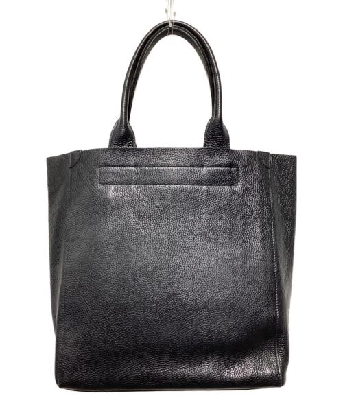 A.D.M.J.（エーディーエムジェイ）A.D.M.J. (エーディーエムジェイ) レザートートバッグ ブラックの古着・服飾アイテム