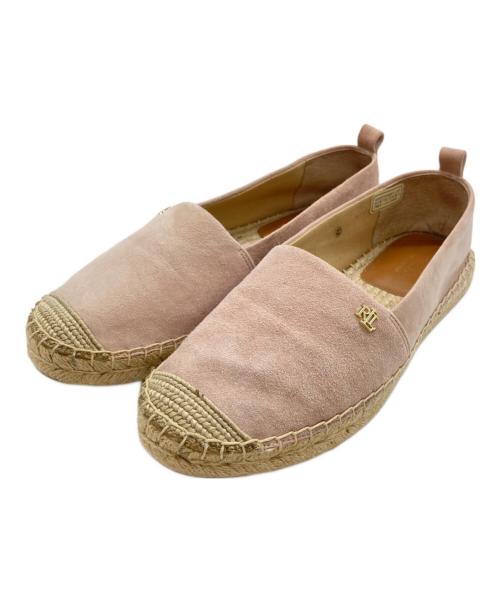 LAUREN RALPH LAUREN（ローレンラルフローレン）LAUREN RALPH LAUREN (ローレンラルフローレン) エスパドリーユ / スウェード エスパドリーユ ピンク サイズ:UK3の古着・服飾アイテム