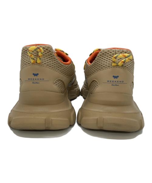 Max Mara WEEK END LINE（マックスマーラ ウイークエンドライン）Max Mara WEEK END LINE (マックスマーラ ウイークエンドライン) スニーカー / ローカットスニーカー / BEBBIO ベージュ サイズ:39の古着・服飾アイテム