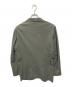 PAPAS (パパス) シアサッカーテーラードジャケット カーキ サイズ:M：7000円