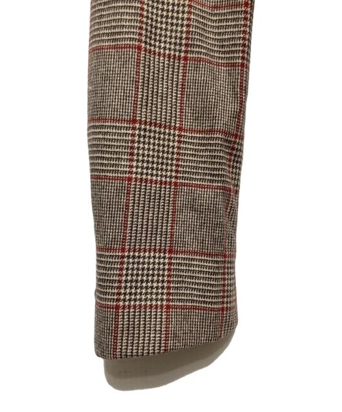 ISAIA（イザイア）ISAIA (イザイア) SAILOR セイラ― グレンチェックテーラードジャケット ブラウン サイズ:48の古着・服飾アイテム