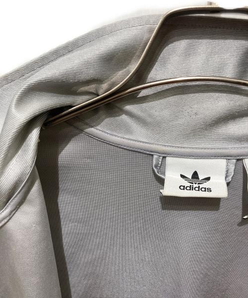adidas（アディダス）adidas (アディダス) ファイヤーバード オーバーサイズ トラックトップ ジャケット グレー サイズ:Ｍの古着・服飾アイテム