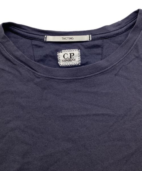 C.P COMPANY（シーピーカンパニー）C.P COMPANY (シーピーカンパニー) 半袖Tシャツ ネイビー サイズ:Mの古着・服飾アイテム