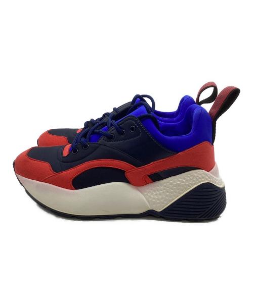 STELLA McCARTNEY（ステラマッカートニー）STELLA McCARTNEY (ステラマッカートニー) エクリプス スニーカー ブルー×レッド サイズ:不明の古着・服飾アイテム