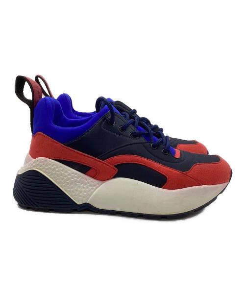 STELLA McCARTNEY（ステラマッカートニー）STELLA McCARTNEY (ステラマッカートニー) エクリプス スニーカー ブルー×レッド サイズ:不明の古着・服飾アイテム