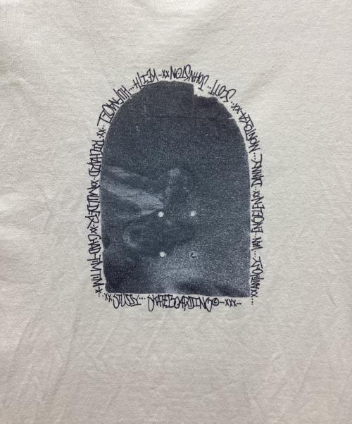 stussy（ステューシー）stussy (ステューシー) Tシャツ / プリントTシャツ アイボリー サイズ:Mの古着・服飾アイテム