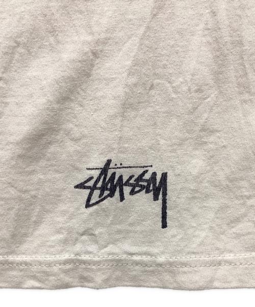 stussy（ステューシー）stussy (ステューシー) Tシャツ / プリントTシャツ アイボリー サイズ:Mの古着・服飾アイテム