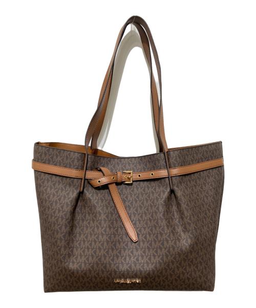 MICHAEL KORS（マイケル・コース）MICHAEL KORS (マイケル・コース) トートバッグ ブラウンの古着・服飾アイテム