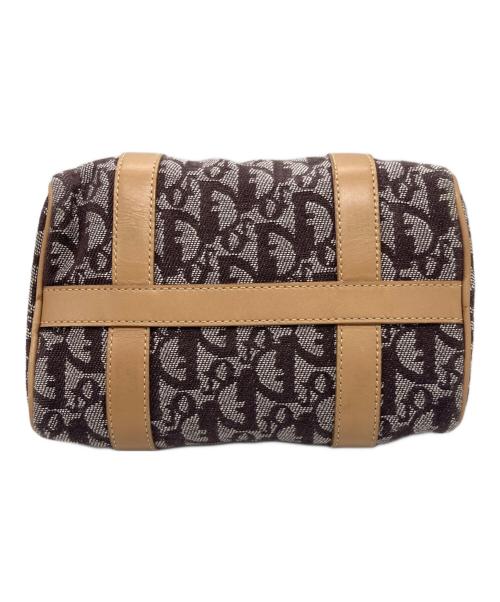 Christian Dior（クリスチャン ディオール）Christian Dior (クリスチャン ディオール) ミニボストンハンドバッグ ベージュ×ブラウンの古着・服飾アイテム