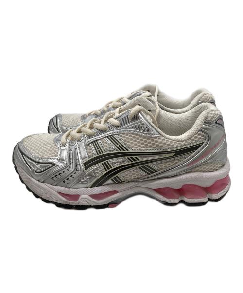 asics（アシックス）asics (アシックス) GEL-KAYANO 14 / ゲルカヤノ14 ホワイト×グレー サイズ:23.5の古着・服飾アイテム