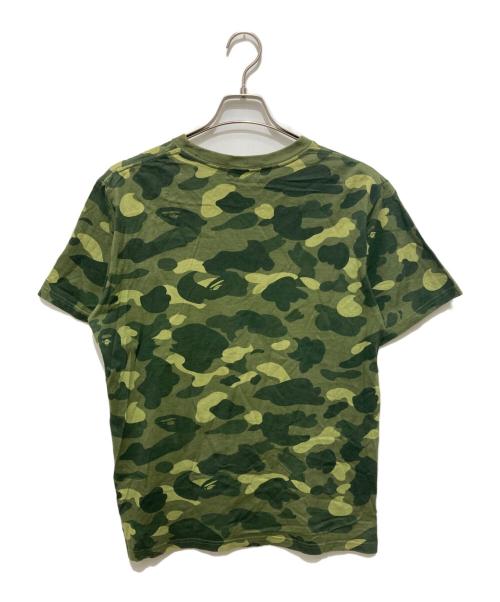 A BATHING APE（ア ベイシング エイプ）A BATHING APE (ア ベイシング エイプ) Color Camo BAPE Tee カーキ サイズ:Mの古着・服飾アイテム