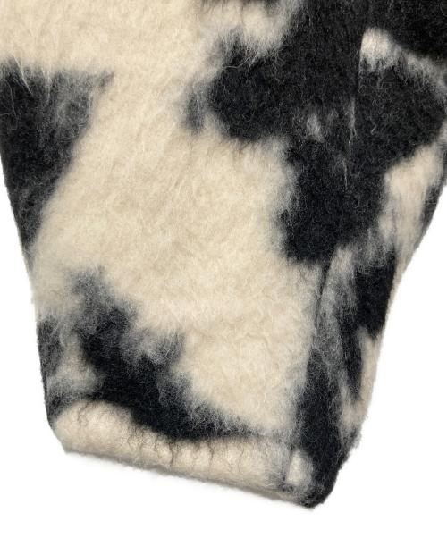 Ameri（アメリ）Ameri (アメリ) UND SHADOW FLOWER WOOL COAT / ウール混コート / 総柄コート ホワイト×ブラック サイズ:Mの古着・服飾アイテム