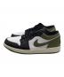 NIKE (ナイキ) Air Jordan 1 Low / エアジョーダン 1 ロー ブラック×カーキ サイズ:31㎝：14000円