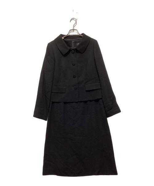 LANVIN NOIR（ランバン ノワール）LANVIN NOIR (ランバン ノワール) ジャケットセットワンピース ブラック サイズ:XLの古着・服飾アイテム