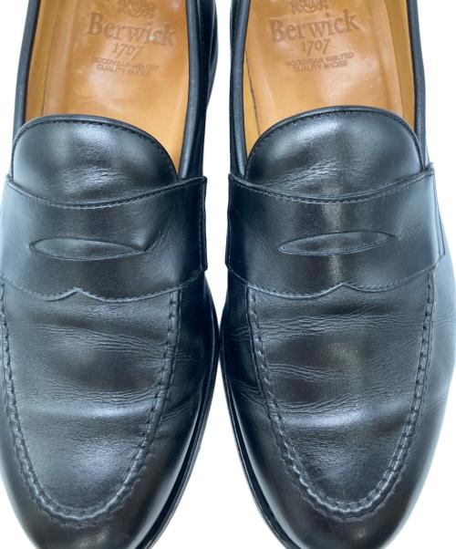 berwick（バーウィック）berwick (バーウィック) コインローファー ブラック サイズ:8 1/2の古着・服飾アイテム
