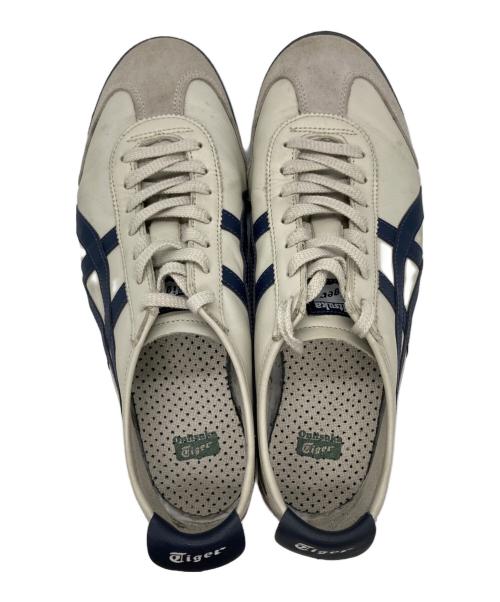 Onitsuka Tiger（オニツカタイガー）Onitsuka Tiger (オニツカタイガー) スニーカー / ローカットスニーカー / MEXICO'66 アイボリー×ネイビー サイズ:29cmの古着・服飾アイテム