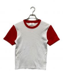 ami（アミ）の古着「Ami de Coeur Tシャツ」｜ホワイト×レッド