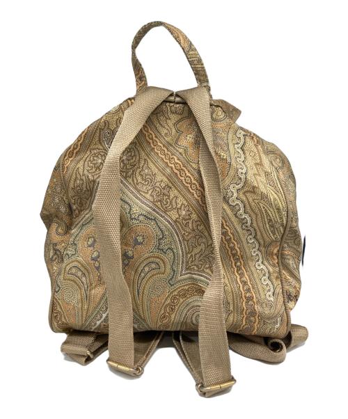 ETRO（エトロ）ETRO (エトロ) ペイズリー柄リュック ベージュの古着・服飾アイテム