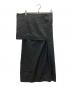 YOHJI YAMAMOTO (ヨウジヤマモト) ラップスカート ブラック サイズ:S：10000円