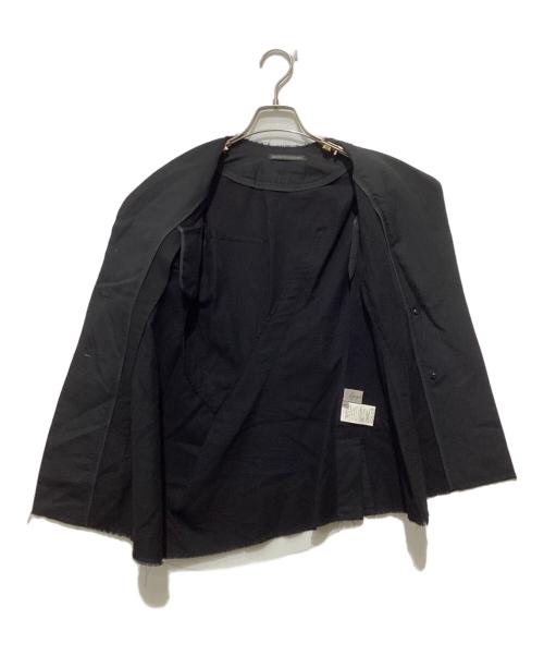 YOHJI YAMAMOTO（ヨウジヤマモト）YOHJI YAMAMOTO (ヨウジヤマモト) アシンメトリーシャツ ブラック サイズ:1の古着・服飾アイテム